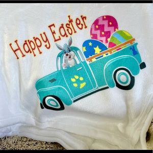 Happy Easter blanket